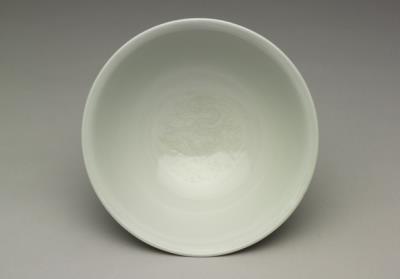 图片[3]-Bowl with dragon decoration in sweet-white glaze, Ming dynasty, Jiajing reign (1522-1566)-China Archive